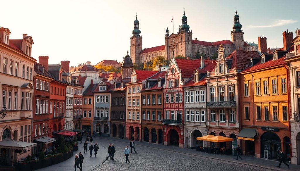 Warsaw Old Town architecture