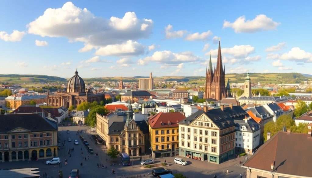 Weather in major German cities