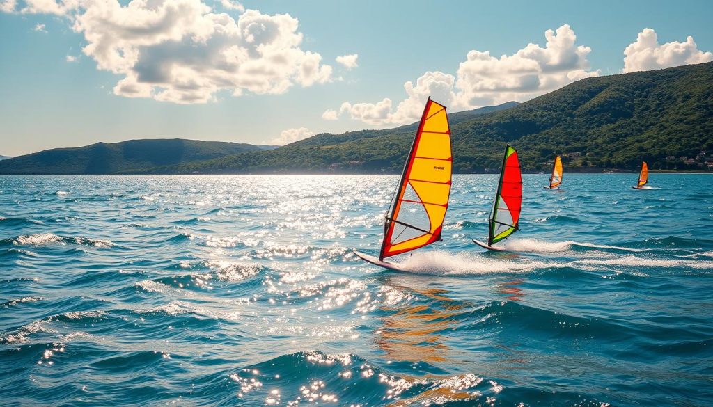 Windsurfing in Peljesac Peninsula