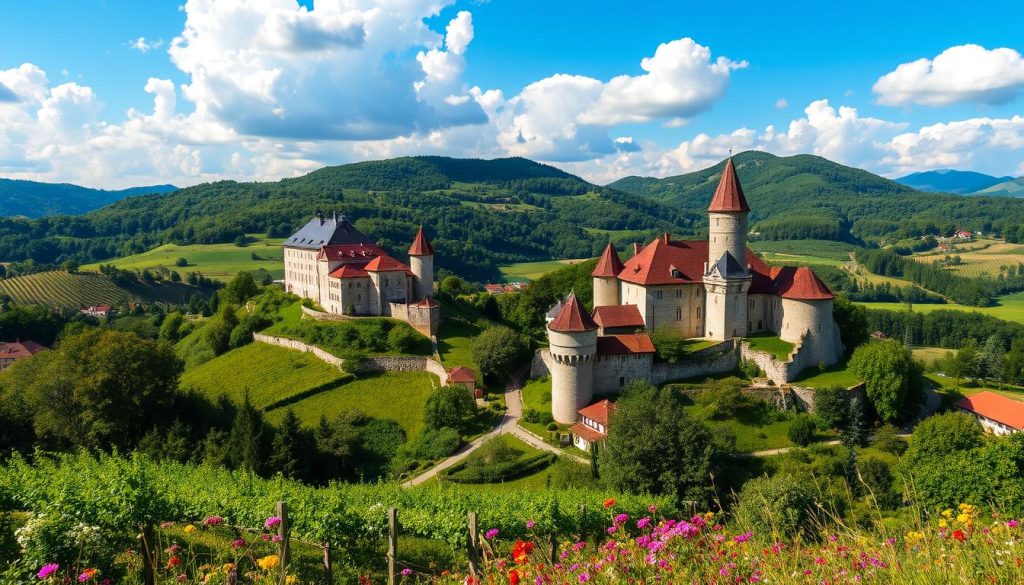 Zagorje historical sites castles