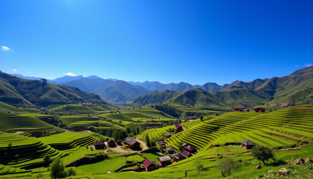 Ziro Valley Landscape