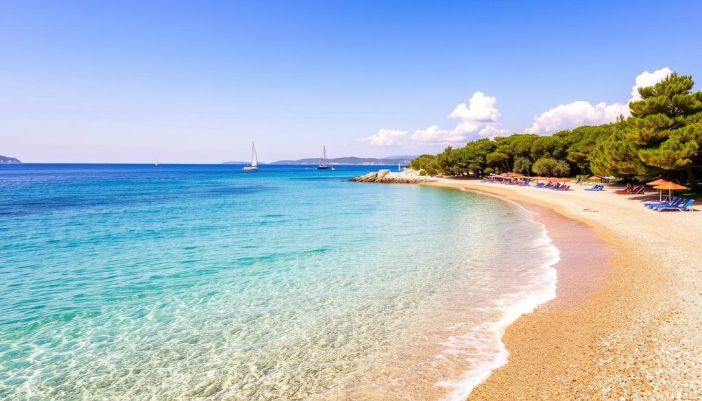 Zlatni Rat Beach Golden Horn Brac Island