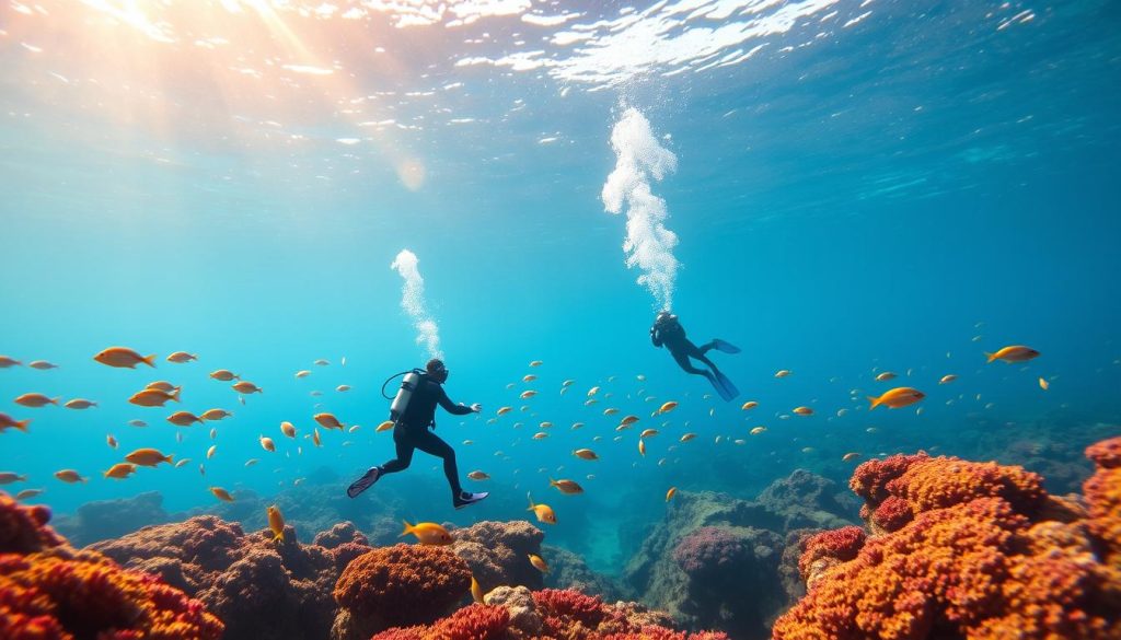 anchor reef scuba diving