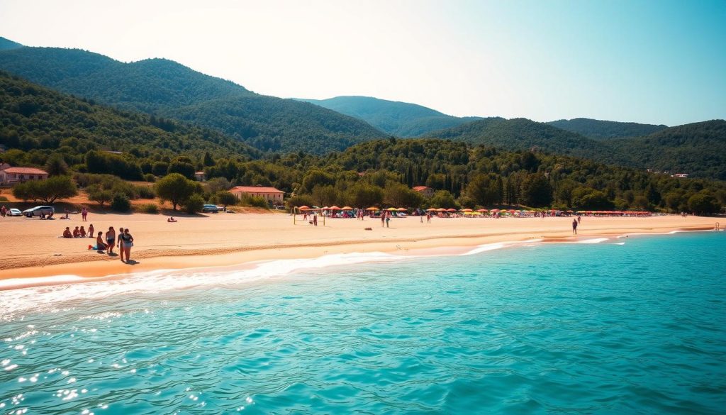 beach activities in Croatia