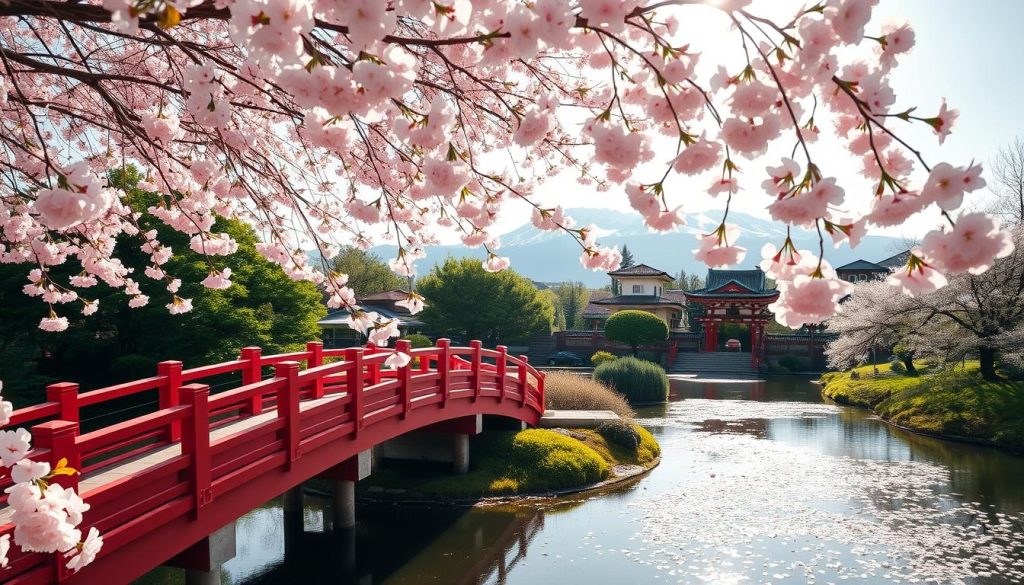 cherry blossoms in Hirosaki Park