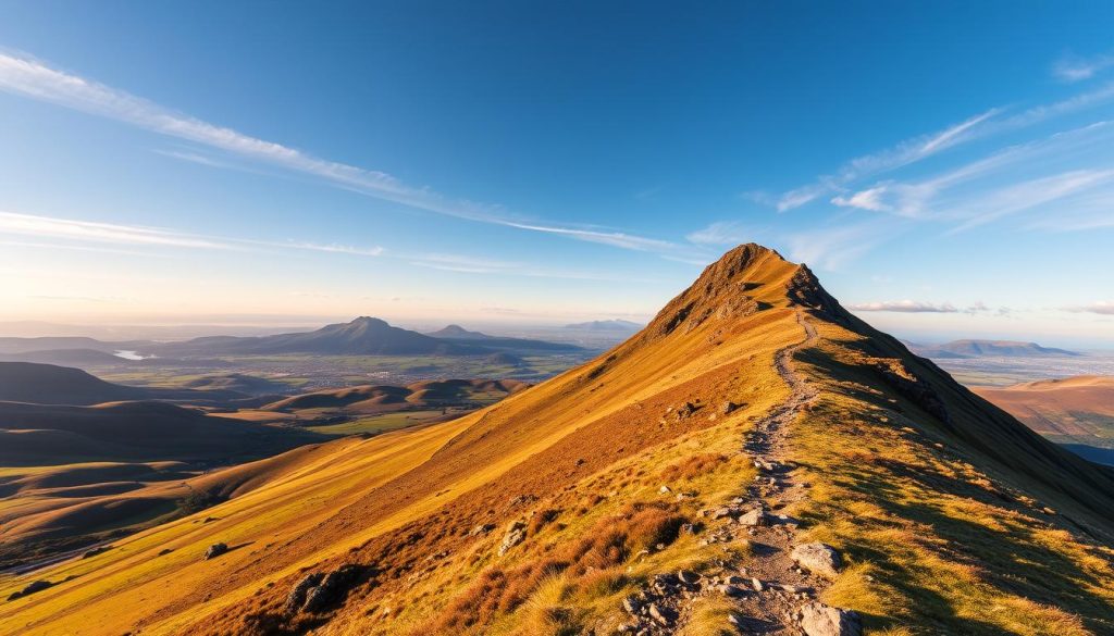 croagh patrick climb view