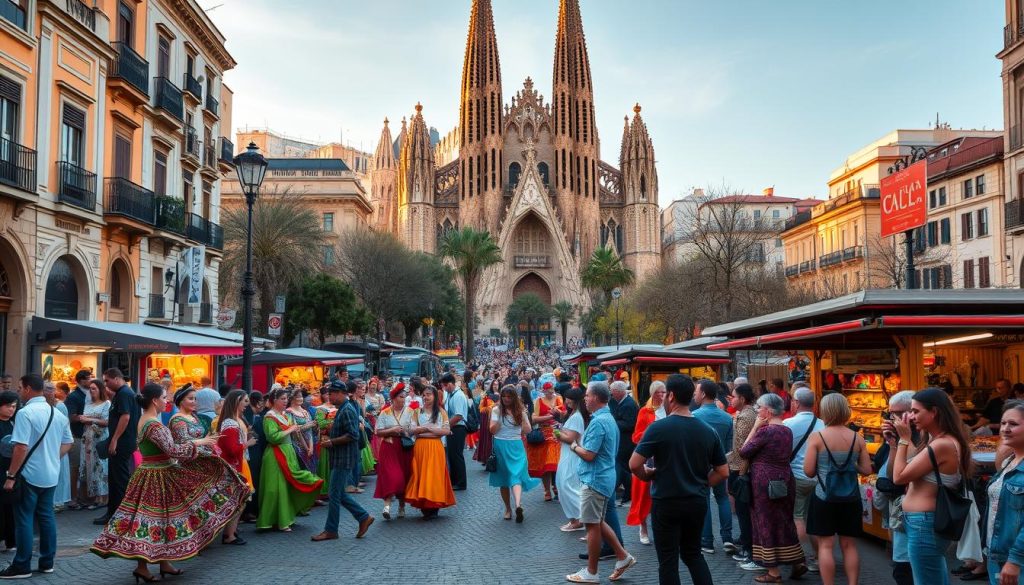 cultural celebration in Barcelona