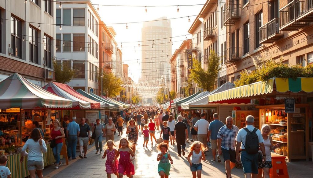 family-friendly street festival