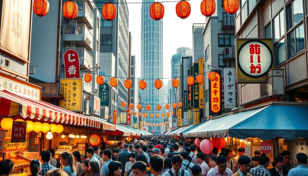 festival food and street experience