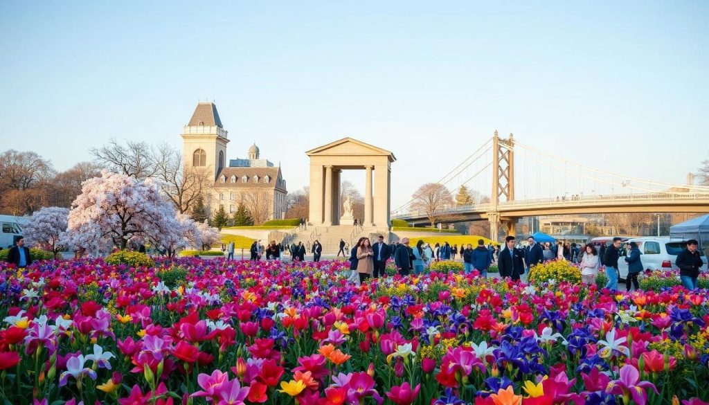 flower festival in hiroshima