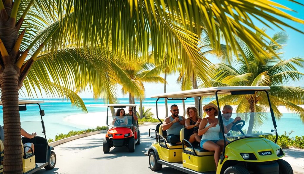 golf cart tours in Isla Mujeres