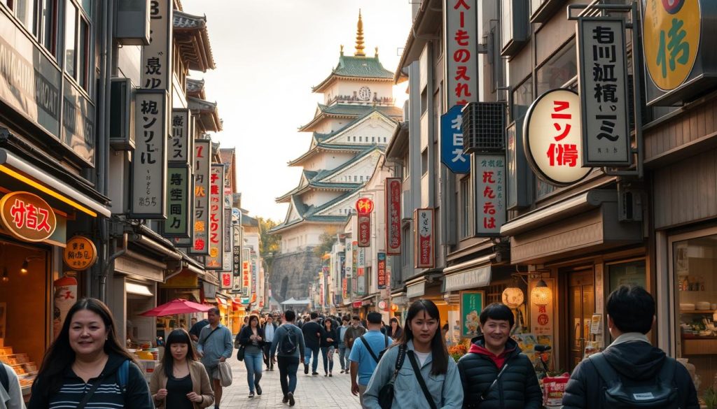 guided walking tour in Osaka