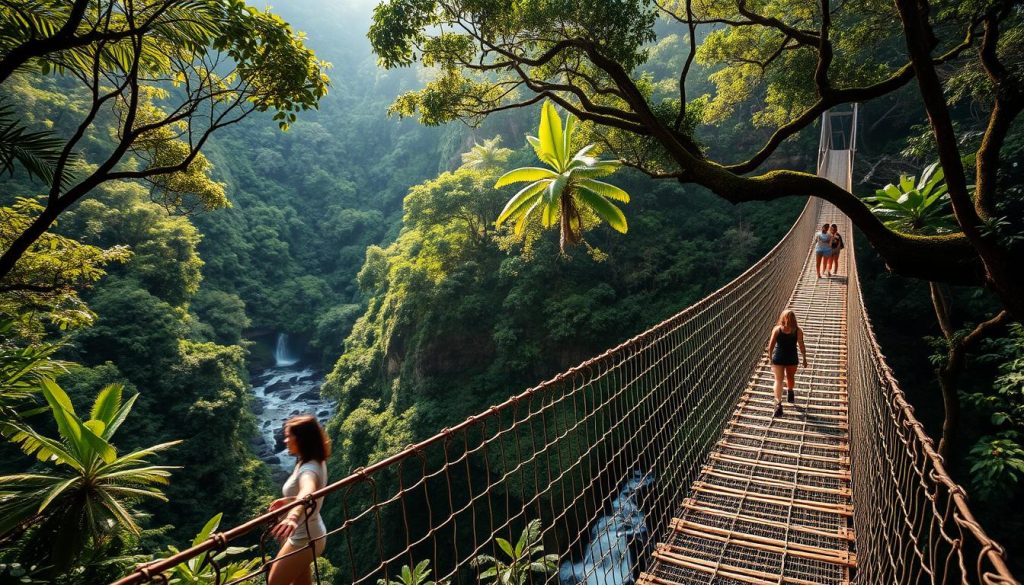 hanging bridges adventure