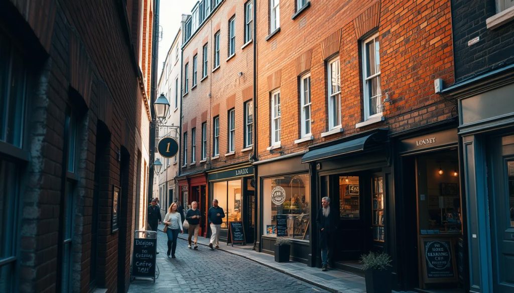 hidden alleyways in Dublin