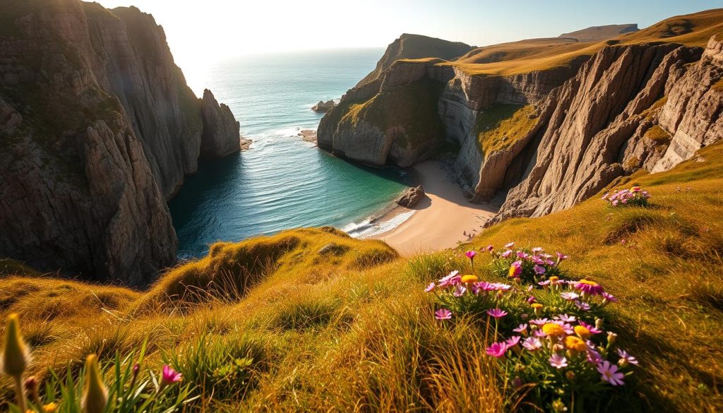 hidden beach at canty's cove