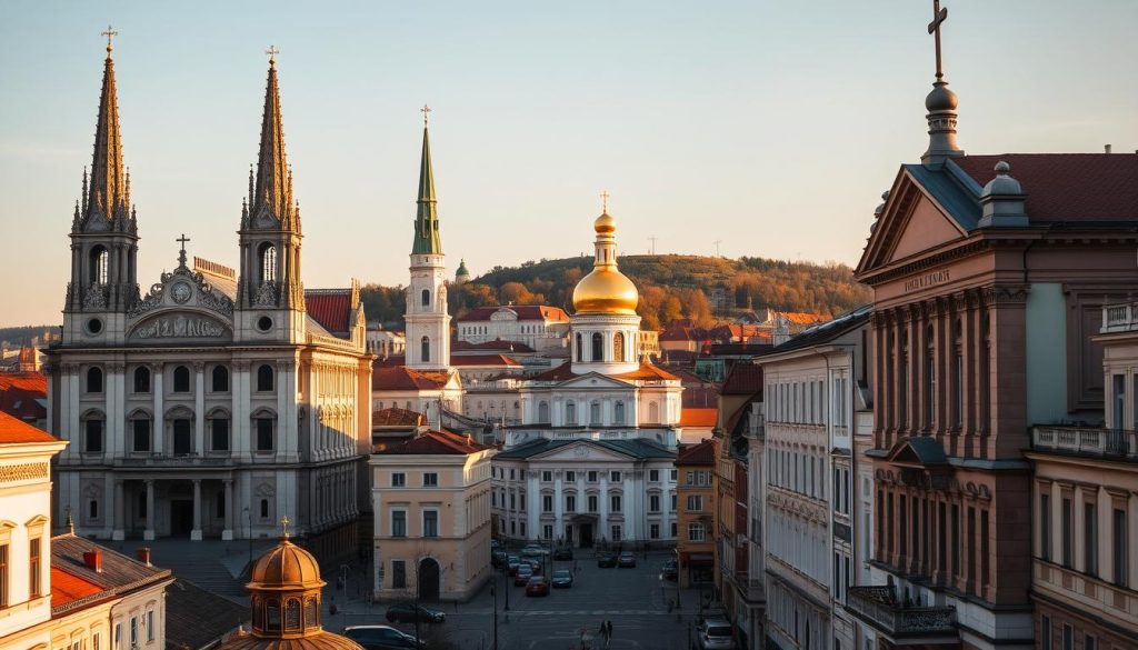 historic churches Vilnius