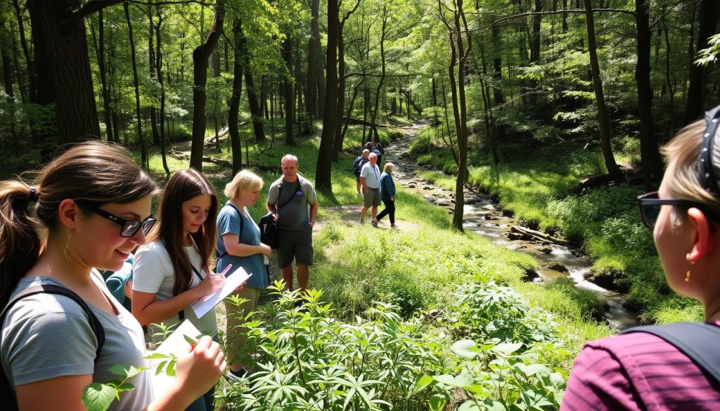 interactive tours in nature