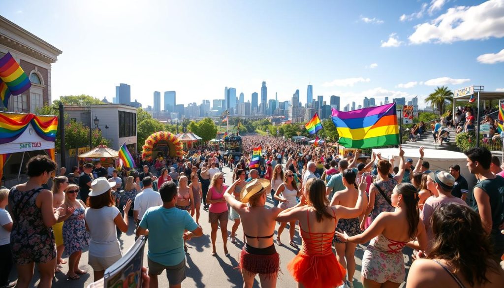 lgbtq pride festivities