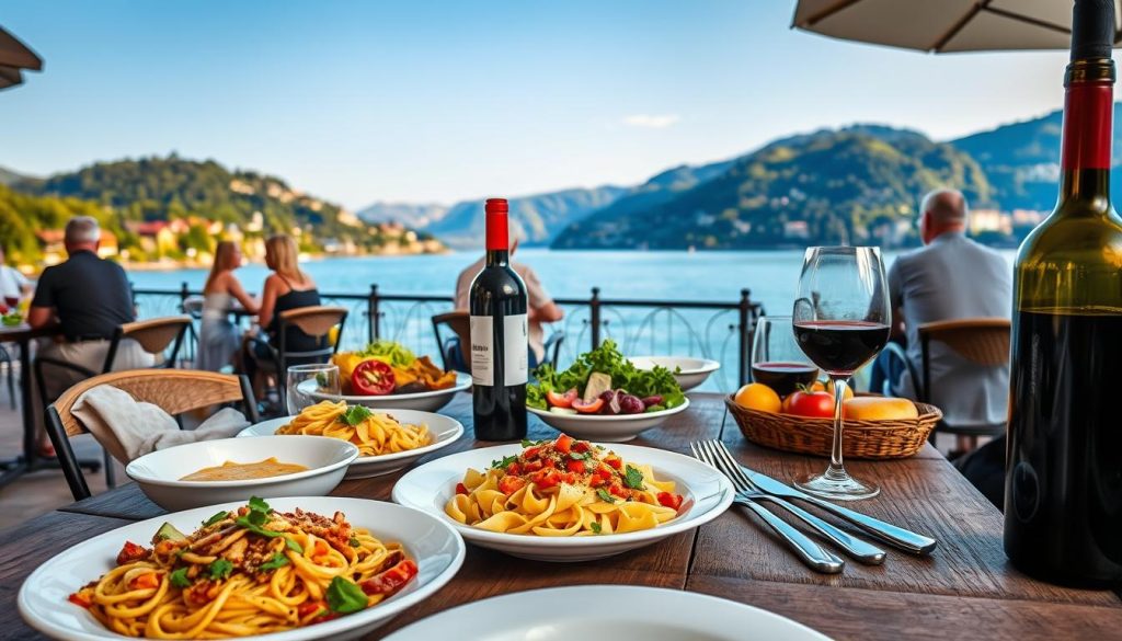 local cuisine and wine in limone sul garda