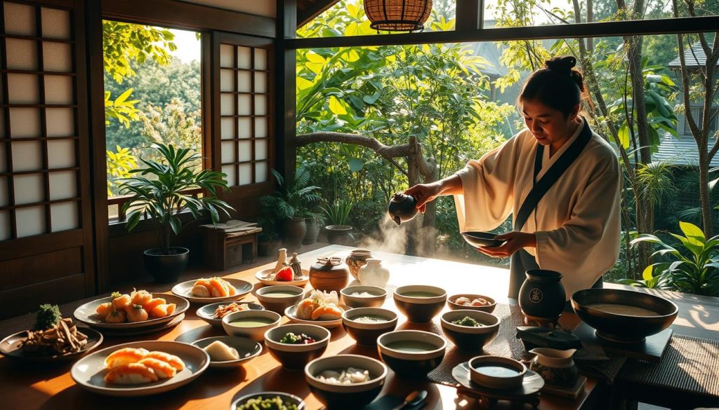 local cuisines and tea experiences