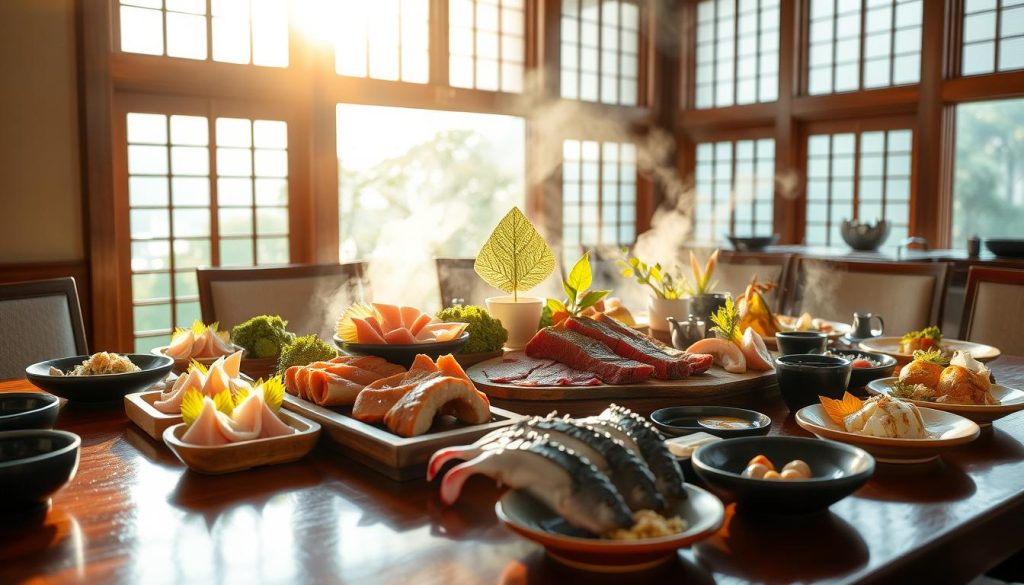 matsusaka beef and seafood cuisine