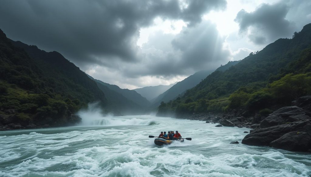 monsoon white water rafting