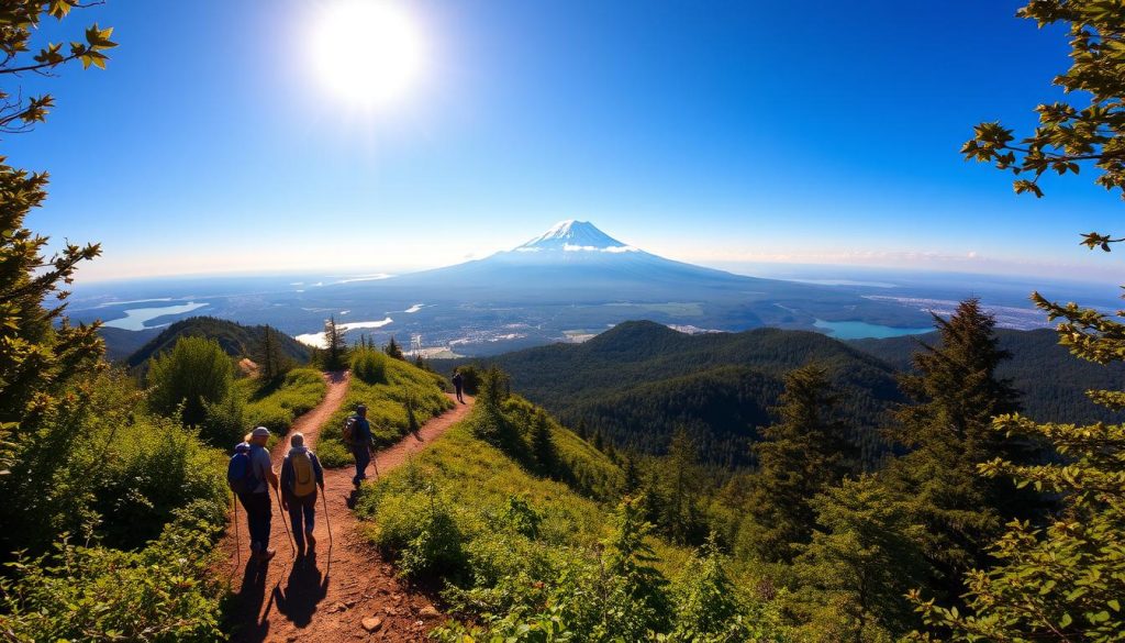 mt fuji climbing trails