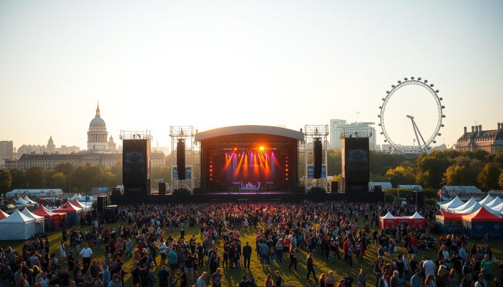 music festival venue