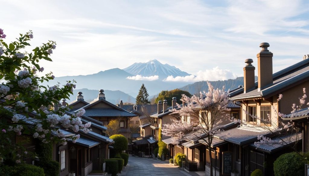 ochiai village udatsu townscape