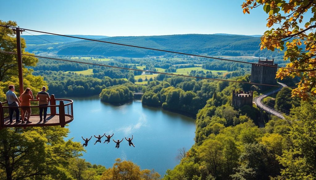 outdoor thrills at Castlecomer Discovery Park