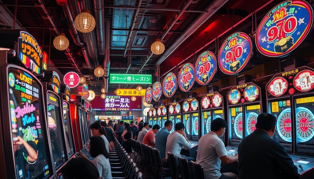 pachinko parlor gaming experience