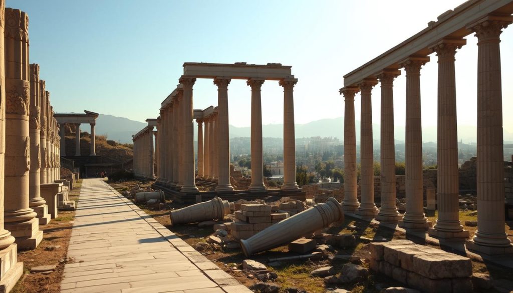 roman ruins thessaloniki