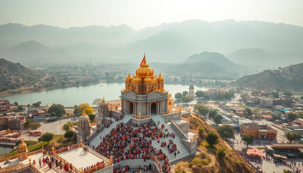 sacred Pushkar temple