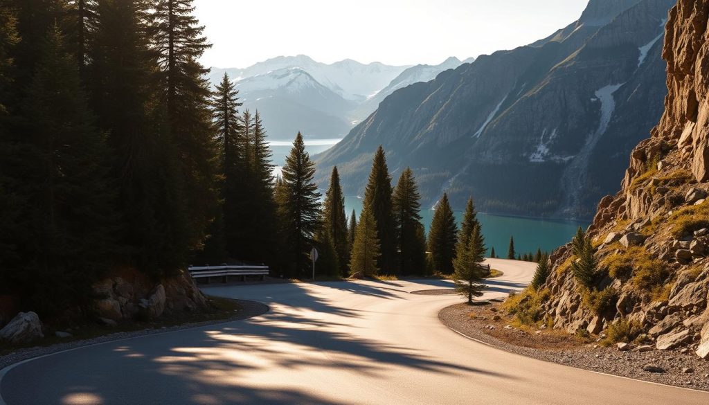 scenic mountain drive