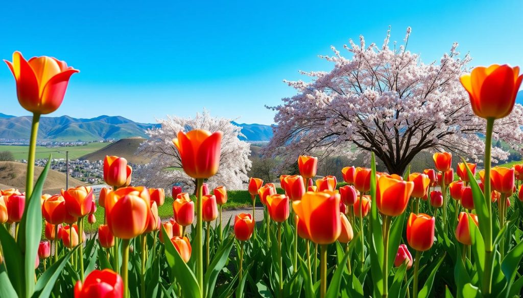 seasonal blooms in Toyama