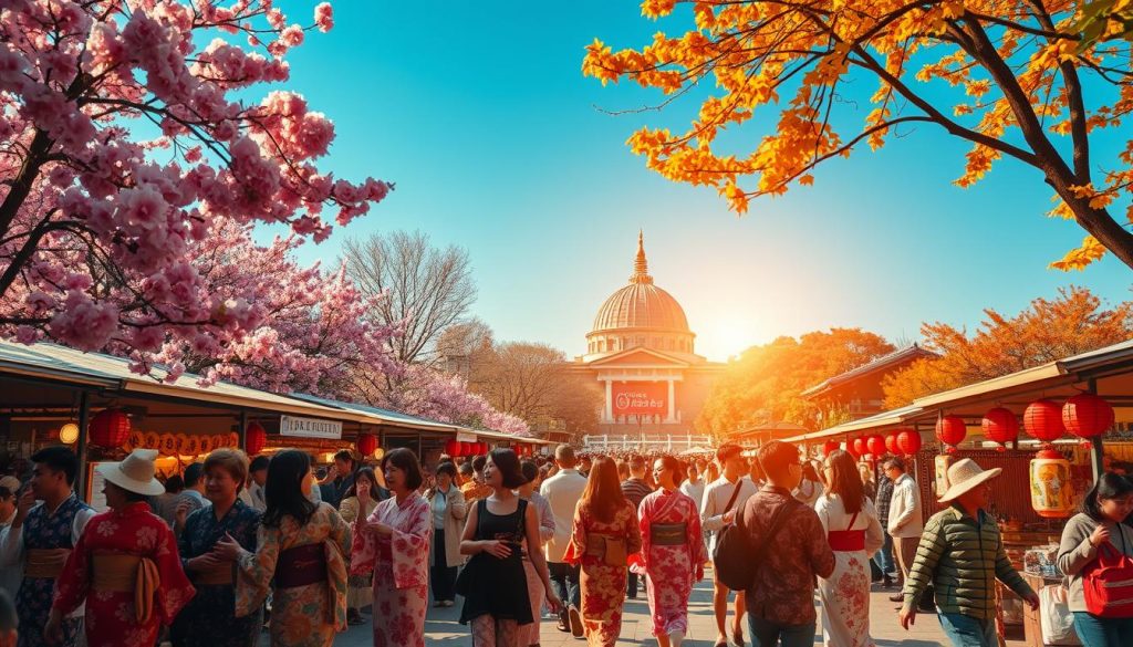 seasonal festivals in hiroshima