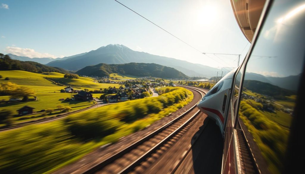 shinkansen adventure in Japan