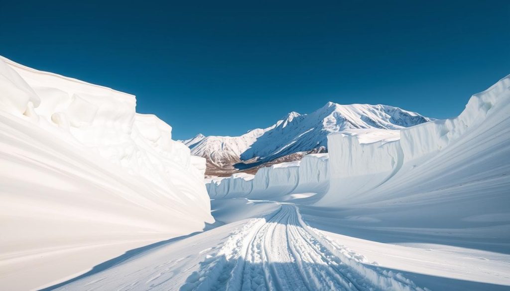 snow walls of Tateyama-Kurobe