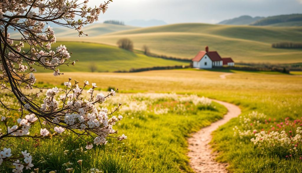 spring in Denmark