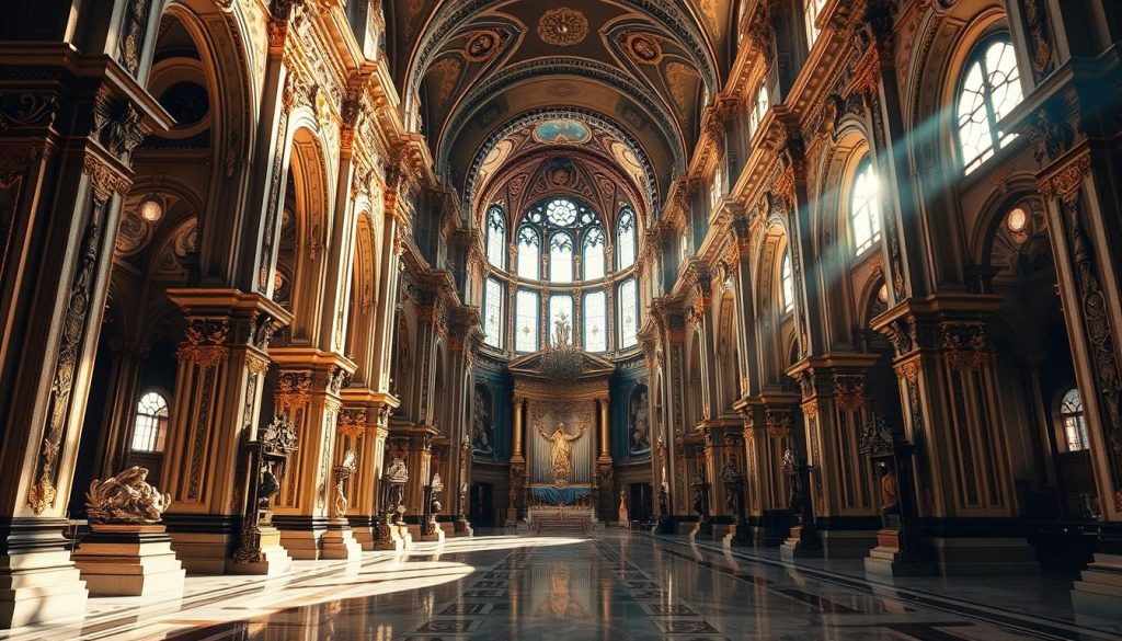 st john's co-cathedral baroque interior