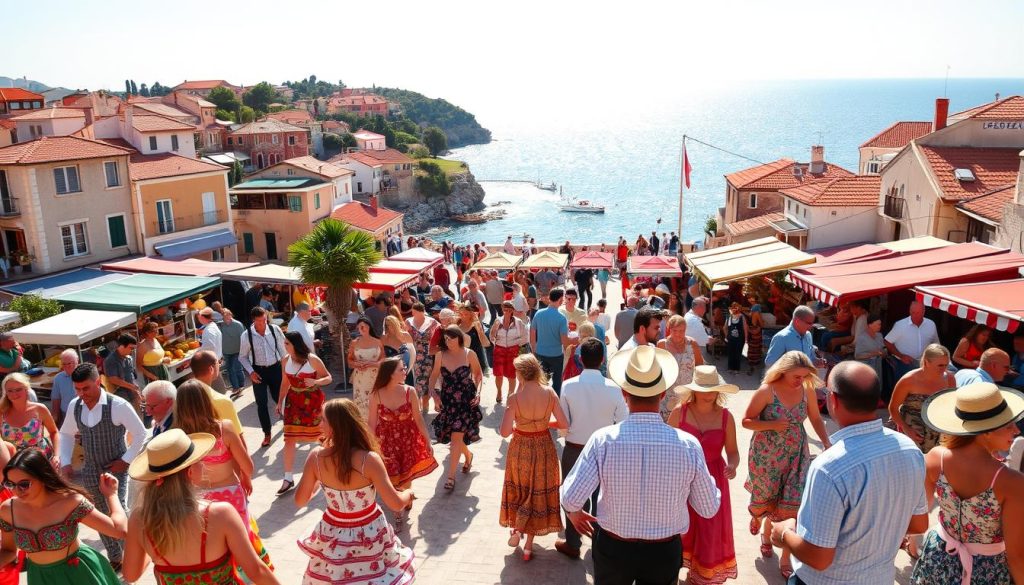 summer festival in Croatia