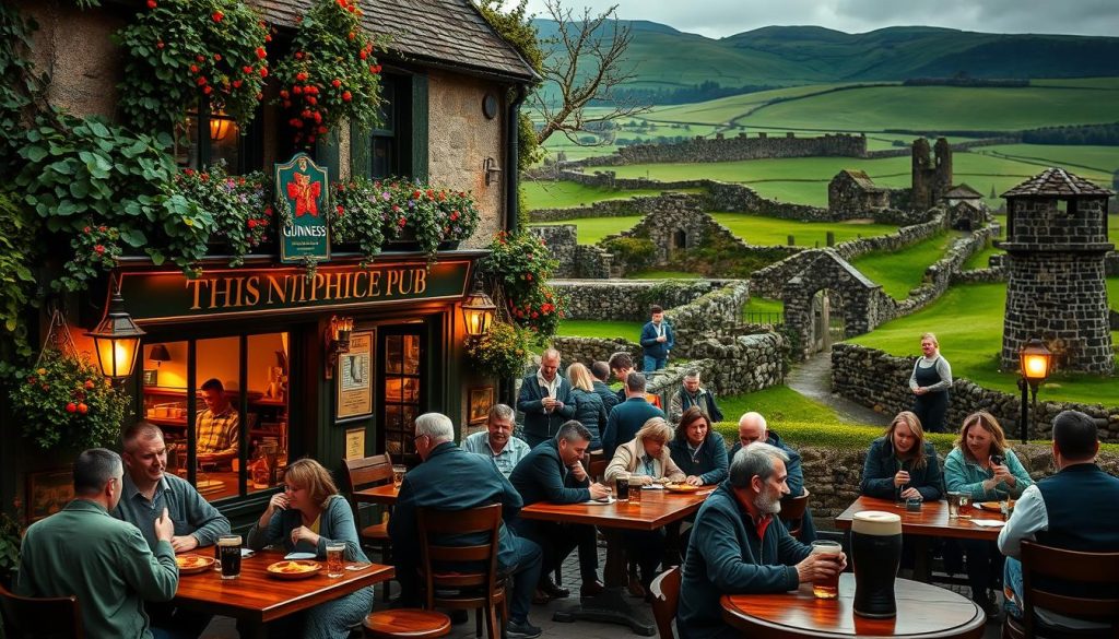 traditional Irish cuisine and pub culture