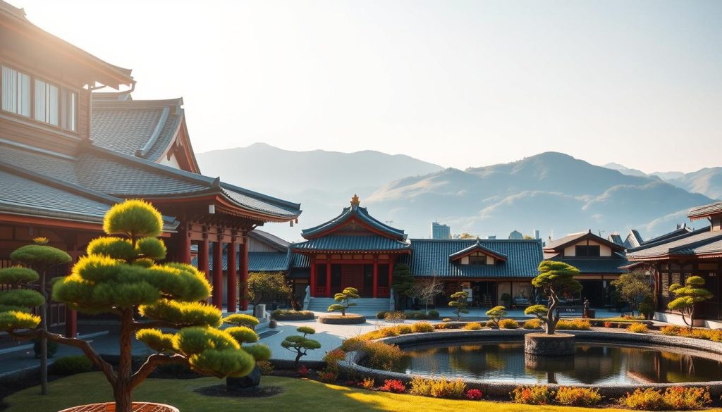 traditional architecture in Oita