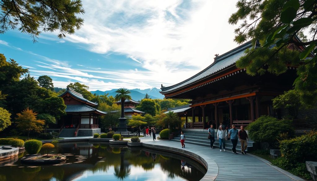 traditional japan temples and shrines