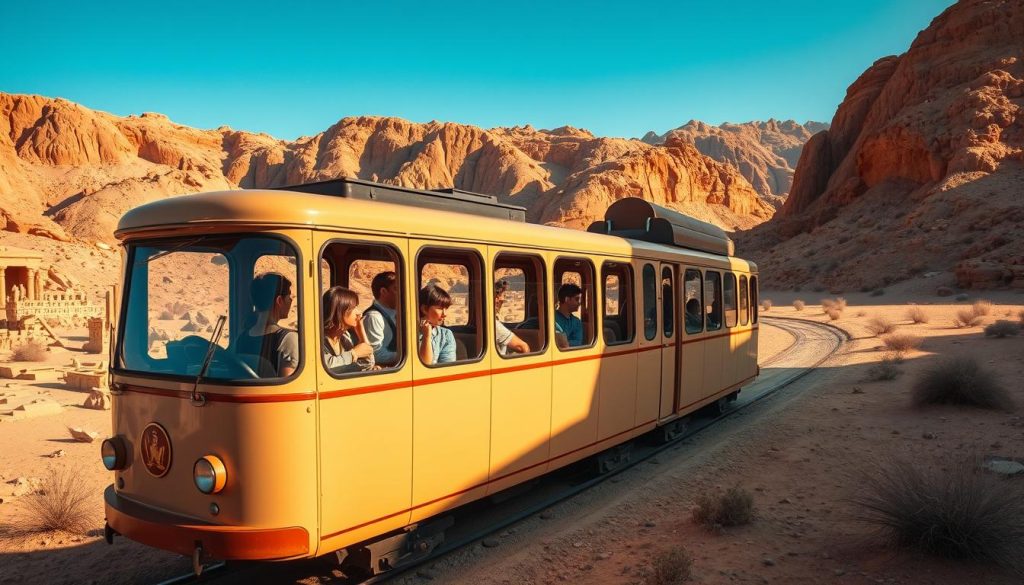 visitor center tram