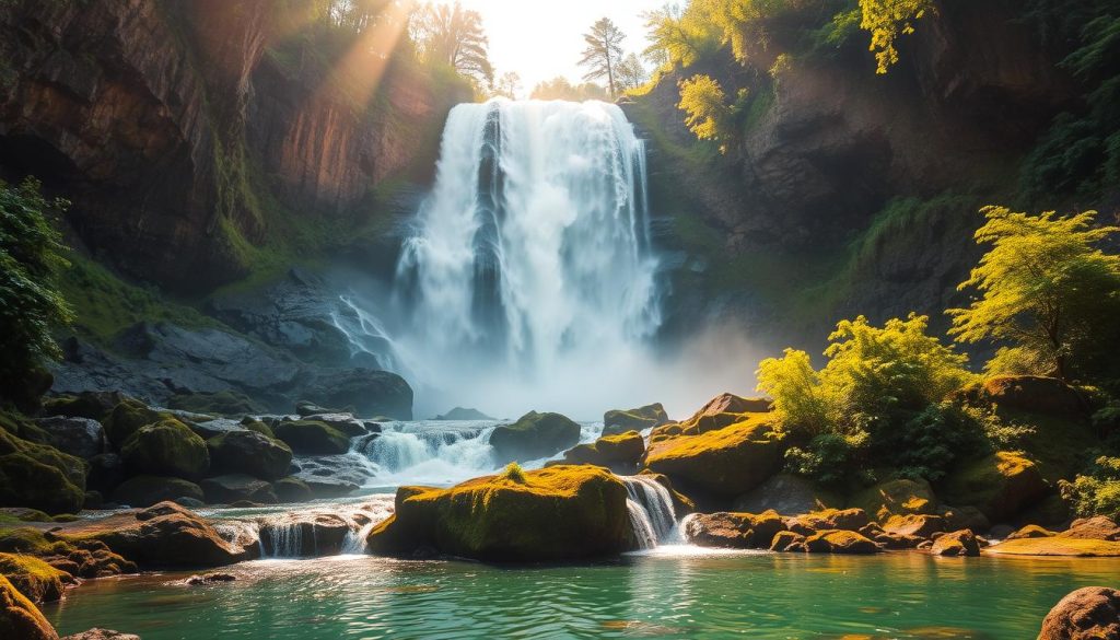 waterfall in national park