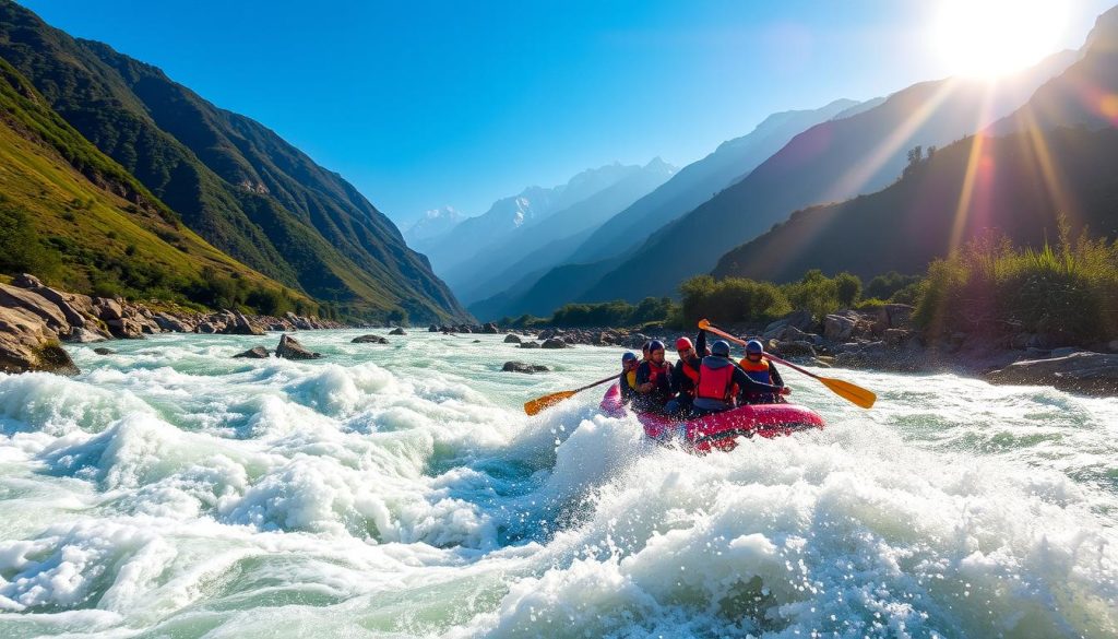 white water rafting in uttarakhand