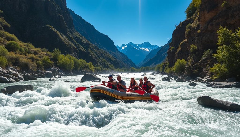 whitewater rafting in Mendoza