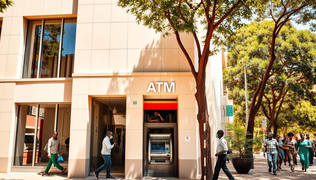 ATM and banking services in Burkina Faso
