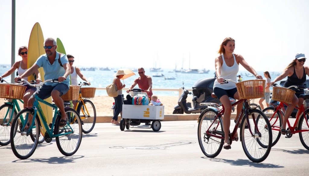 Beach transportation tips